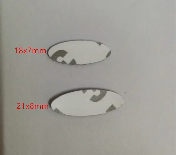 

2X Replacement For FORD Car emblem insignia 18*7mm 21*8mm Aluminum DIY sticker KEY LOGO