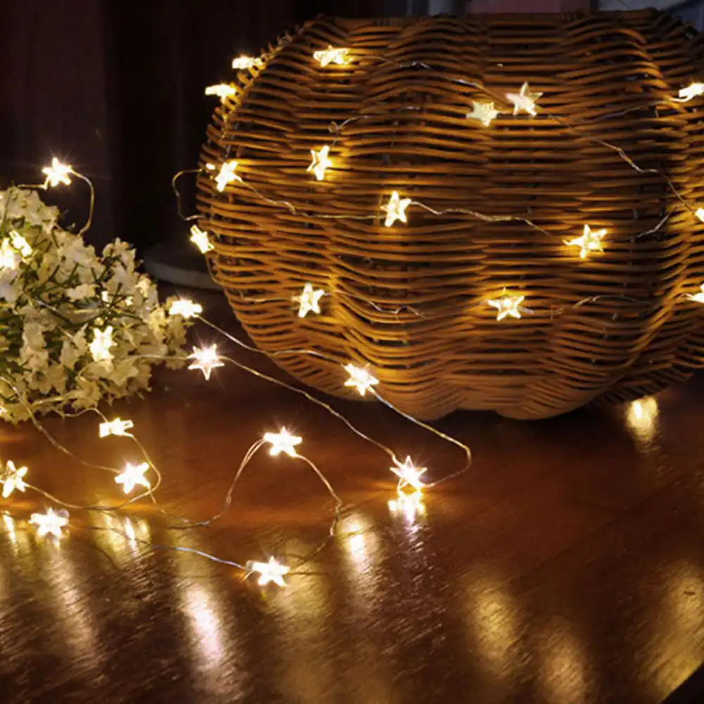 star string lights for bedroom
