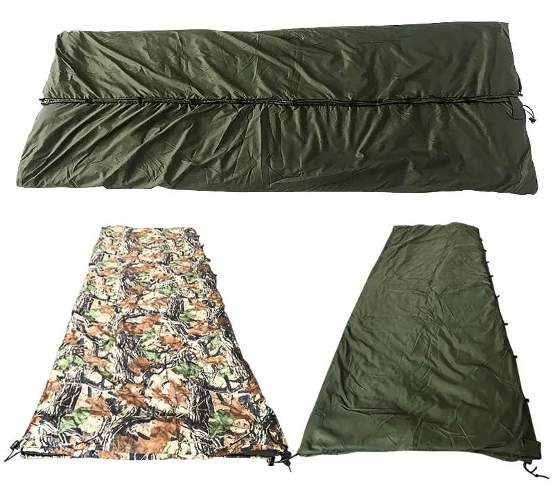 Гамак сна сумка Легкий полной длины гамак Underquilt под Одеяло 40 F до 68 F (5 C до 20 C) камуфляж и Армейский зеленый