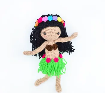 

crochet toys amigurumi doll girl number WS0020
