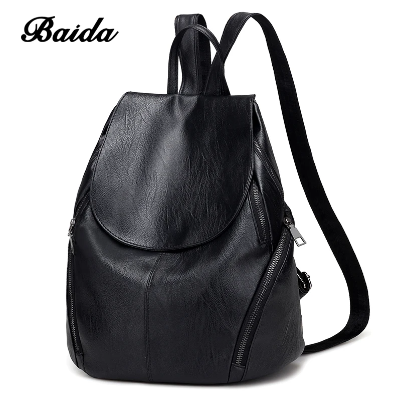 BAIDA New 2017 High Quality font b Women b font font b Backpacks b font Fashion