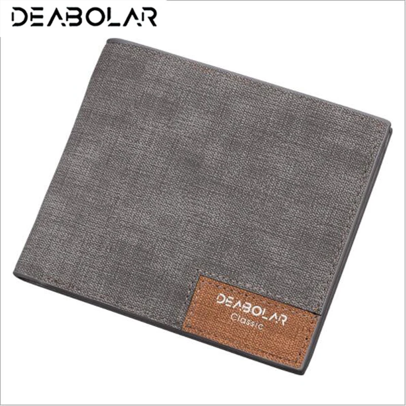DEABOLAR Brand 2018 Vintage Man Wallet Male Slim Top Quality Leather Wallets Thin Money Dollar Card Holder Purses for Men DEABOLAR Brand 2018 Vintage Man Wallet Male Slim Top Quality Leather Wallets Thin Money Dollar Card Holder Purses for Men