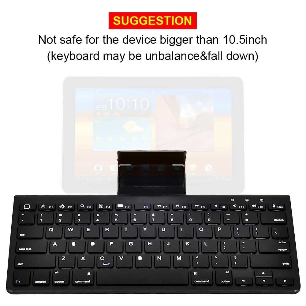 Мини Bluetooth клавиатура для телефона iPad для Smart tv Беспроводная клавиатура для Android планшета IOS Windows 7/8/10