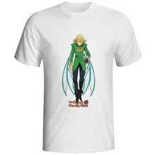 Holy Knight Helbram Fairy T Shirt The Seven Deadly Sins Pop Casual Anime T-shirt Style Print Design Unisex Tee