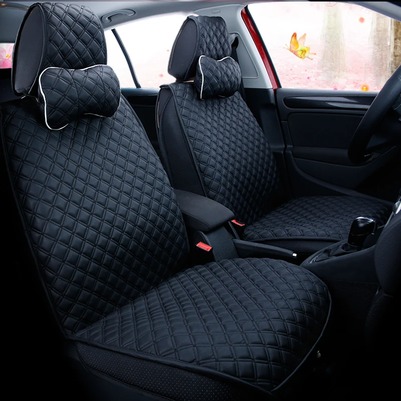 

PU Leather Auto Universal Car Seat Covers for fiat tempra Tipo uno ford EDGE endeavour escape escort mk1 mk4 mk6 everest