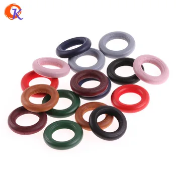 

Cordial Design 200Pcs 20MM Jewelry Accessories/Wood Beads/Ring ShapeEnvironmental Paint//DIY/Hand Made/Earring Findings