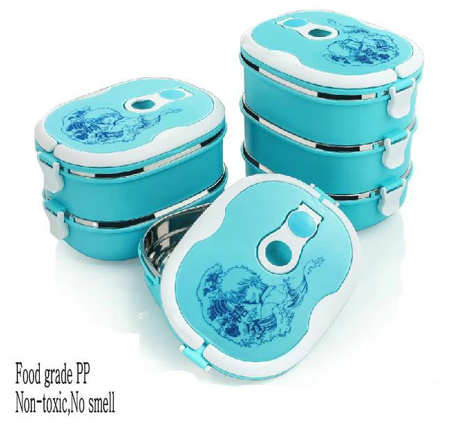 15新アニメ銀魂保温食器ランチ ボックス用学生ステンレス鋼絶縁ストレージ弁当箱 Box Usb Tableware Papertableware Flatware Aliexpress