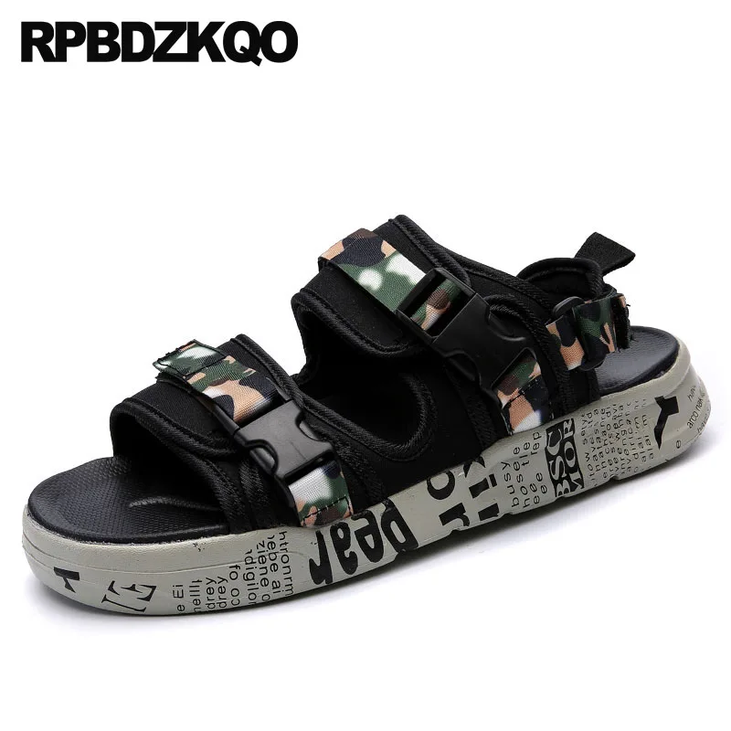 

slippers sport strap casual native shoes designer slides sneakers mens sandals 2019 summer outdoor beach mesh fashion open toe