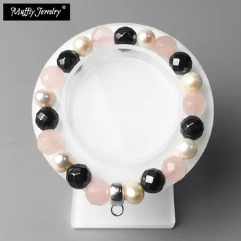 

Freshwater Pearls Bracelet,Europe Style Glam Fashion Good Jewerly For Women,2018 New Model 2018 Gift In 925 Sterling Silver