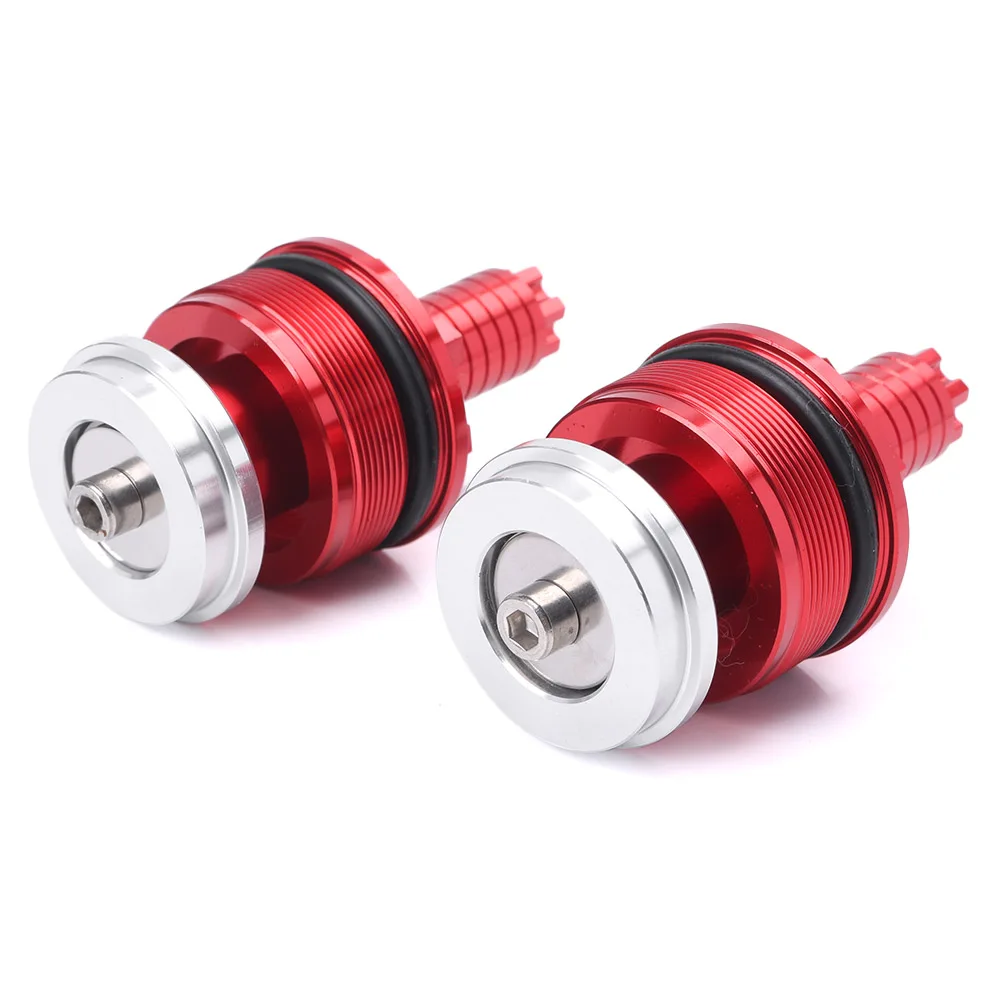 For Yamaha YZF R25 R3 YZF-R25  YZF-R3 Front shock absorber screw cover Cap Preload Adjusters Fork Bolts 41MM CNC Aluminum Motorbike Motorcycle Spare Parts Accessories