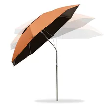 New Fashion Patio Furniture Garden Umbrellas Aluminium Alloy Rod Lightweight Beach Umbrella Sunshade Umbrella