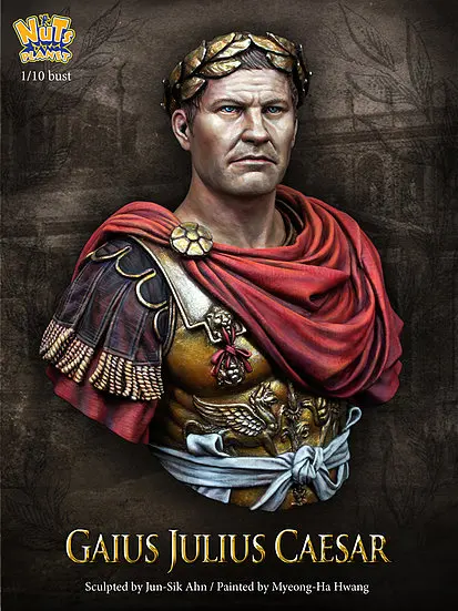 1/10 GAIUS JULIUS CAESAR каучуковая фигурка бюст GK Роль Истории мифологии без покрытия без цвета