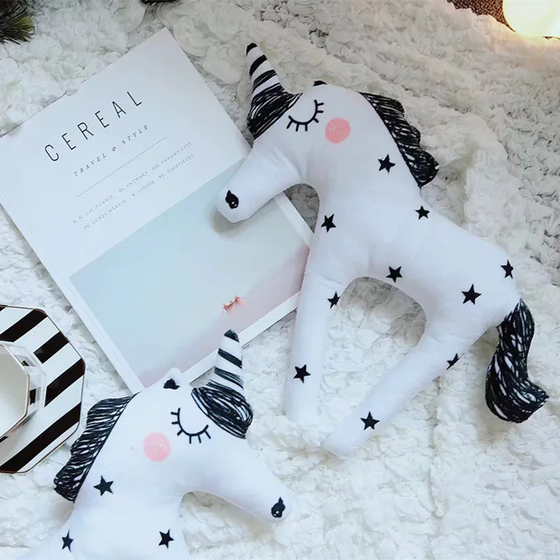 

Nordic Unicorn Horse Doll Kids Bedroom Decoration Pillows Home Decor Photography Props Children Pillow Girls/Boy Birthday Gift