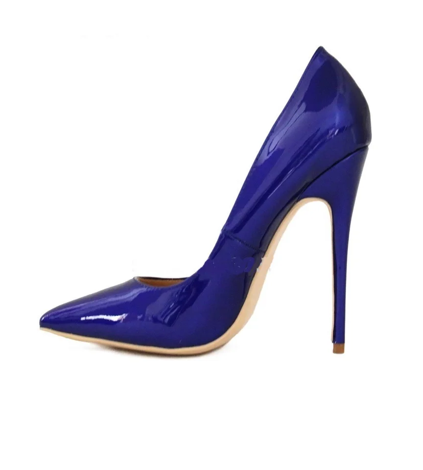 deep blue heels