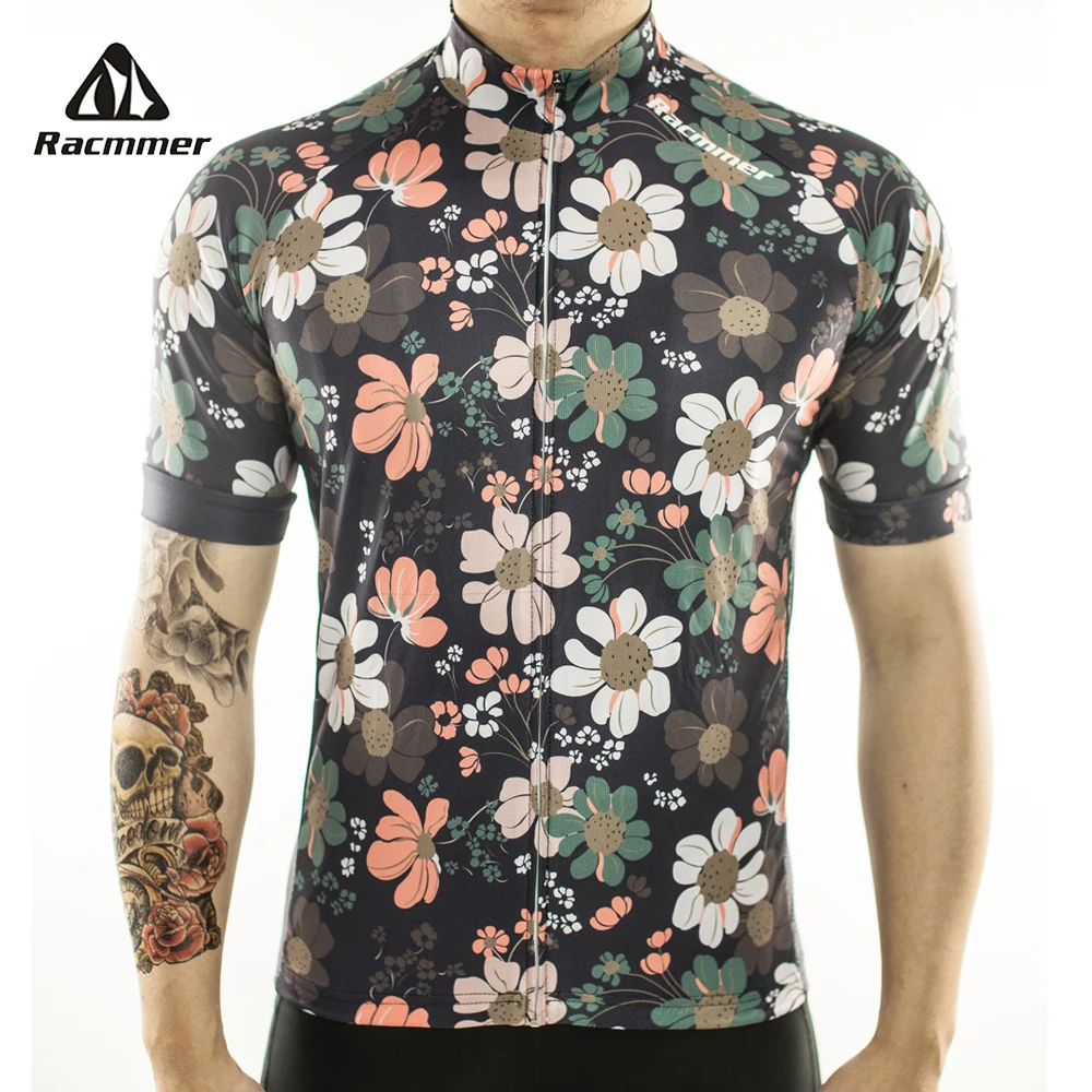 Racmmer 2022 Breathable Pro Cycling Jersey Summer Mtb Clothes Short Bicycle Clothing Ropa Maillot Ciclismo Bike Wear Kit #DX-02