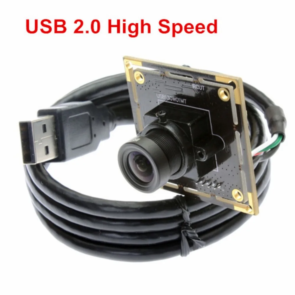 ELP 1 3 mp 960p HD Cmos AR0130 плата Низкое освещение мини 6 мм объектив 5 В Usb камера