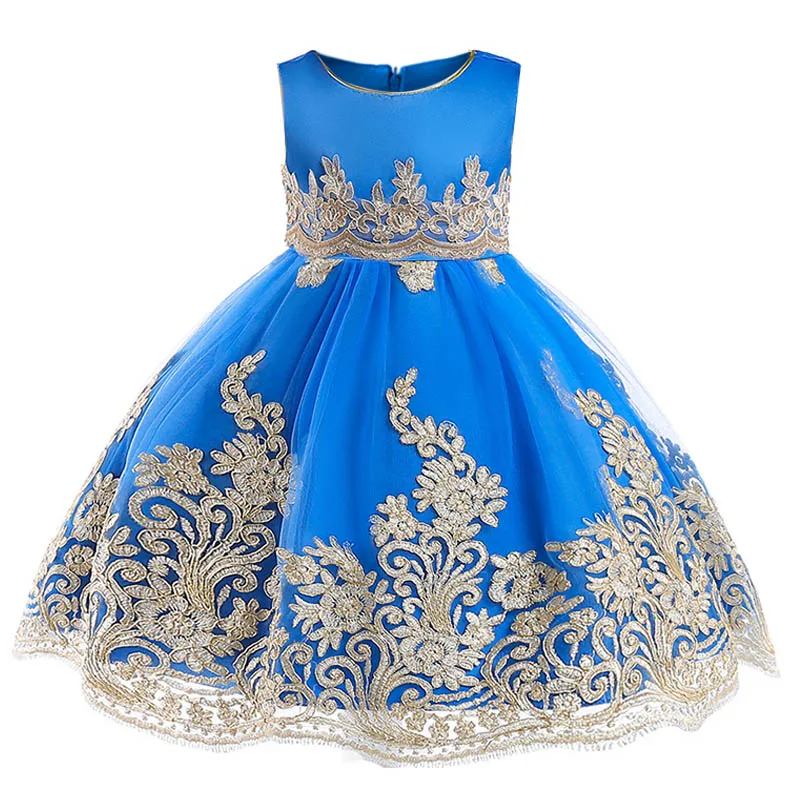 Костюм-пачка для малышей Детское праздничное платье платья для первого причастия для девочек, коллекция года, детская одежда с цветочным рисунком платье для маленьких девочек L9029
