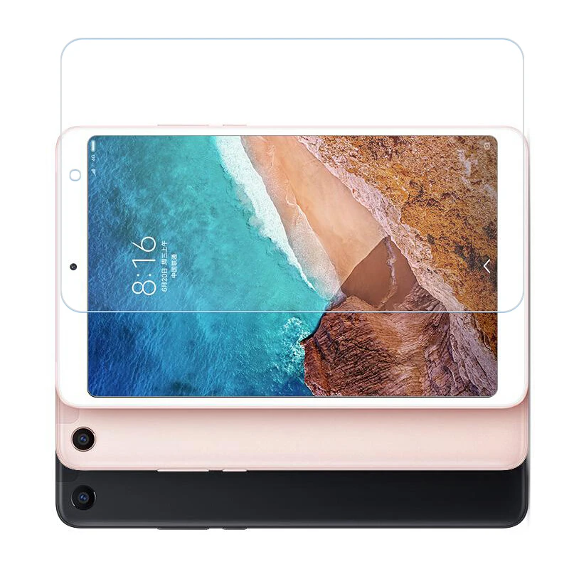 2.5D Закаленное стекло для Xiaomi Mi Pad 4 полное покрытие Защита экрана Plus HD прозрачная