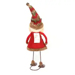 2018 творческая динамический качели Санта Клаус снеговик куклы украшения Новогоднее украшение Поставки подарки для детей рождественские