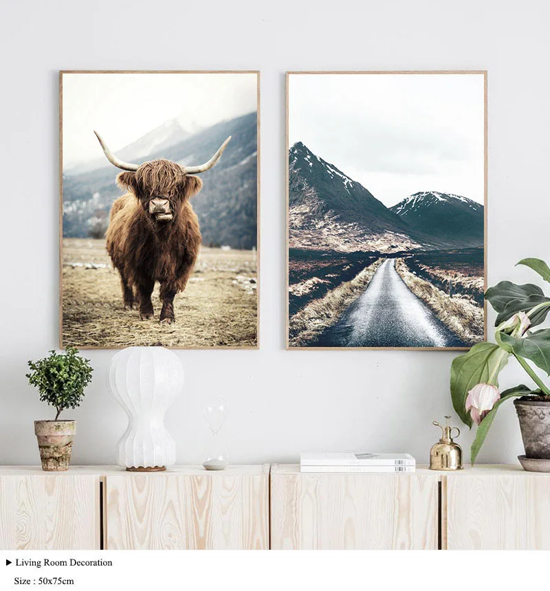 Heart-longing-Wall-Art-Prints-and-Posters-Nordic-Ins-Canvas-Painting-for-Living-Room-Decoration-Wall - 