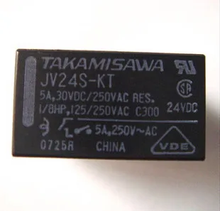 ; набор из 10 шт. JV24S-KT 24 V/5A DC takamisawa реле
