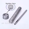 J-14mm18mm Magnetic snap fasten Leather Craft mould Snap Fastener Buttons Installation Tool Hand Punch Tool  DIY  Accessories 3