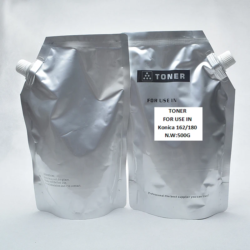 Jianyingchen совместимый черный Заправка тонер для Konica Minolta Bizhub 162/180/210/7516/7521 (3 упак./лот) 500 в упаковке