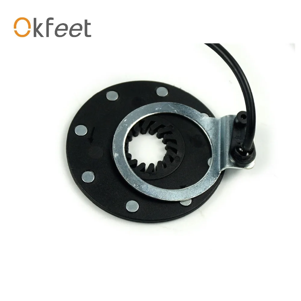 

okfeet 1:1 PAS Sensor BZ-(4) 8 Magents PAS Pedal Assistant Sensor Electric Bikes Conversion Kit Parts