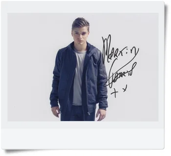 

signed Martin Garrix autographed photo 7 inches freeshipping 072017 06