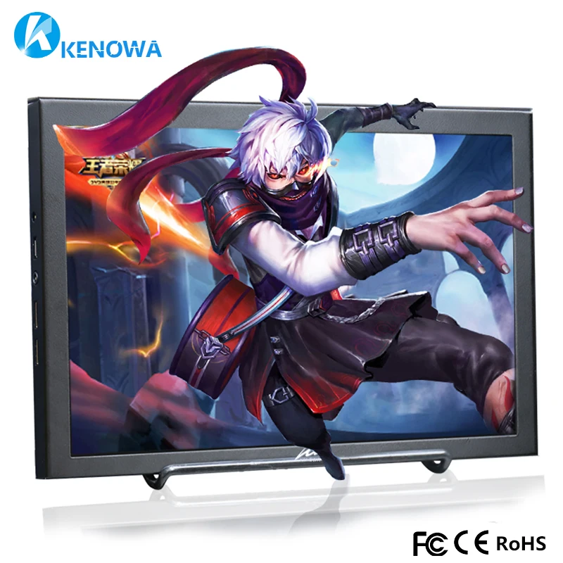 

NEW 10.1" 2K 2560*1600 LED Security Capacitive Touch monitor 12.5mm LCD computer Screen Display with 2Mini HDMI 12V/5V USB