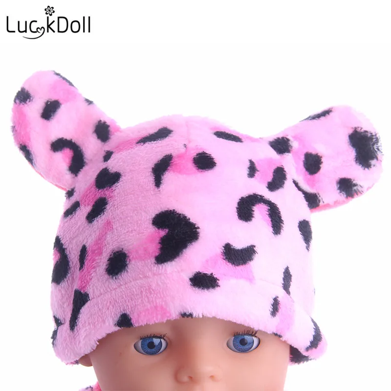 LUCKDOLL пижамы животных костюмы+ шляпа для 43 см Zaps куклы аксессуары игрушки для детей