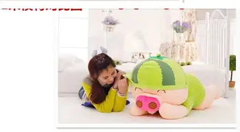 

huge 100cm Mcdull pig Plush toy sleeping pillow toy, birthday gift p9556