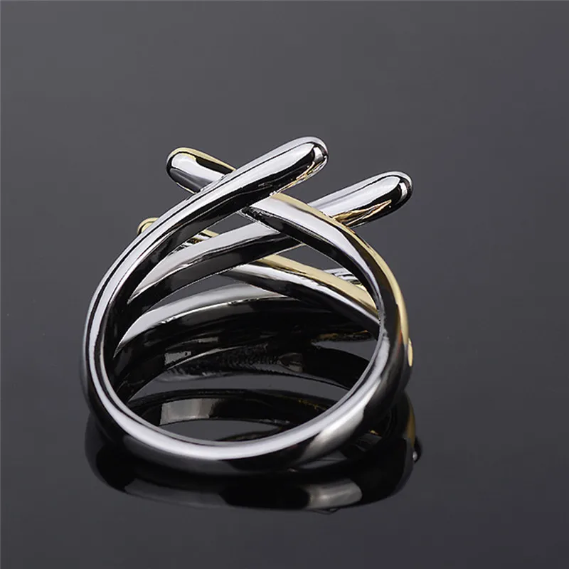 Romad новые модные женские кольца с крестом Anillos Размер 7 8 9 вечерние на палец