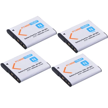 

4Pcs 1400mAh NP-BN1 NP BN1 NPBN1 Camera battery For Sony DSC TX9 T99 WX5 TX7 TX5 W390 W380 W350 W320 W360 QX100 W370 W730 W150