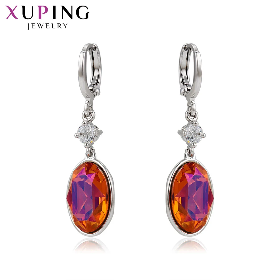 

11.11 Xuping Shining Dangle Earrings Crystals from Swarovski Luxury Jewelry Family Party Gift Temperament Ladies S178.2-97584