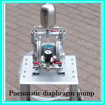 Aluminum Alloy Small Double Way Pneumatic Diaphragm Pump Spraying Suit Diaphragm Paint Pump