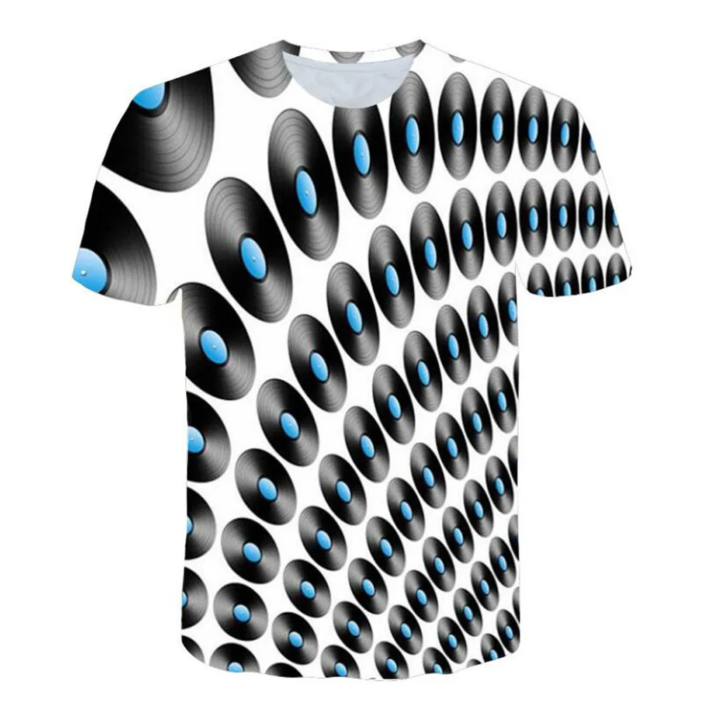

Men's T Shirts New Fashion 3D Flood Printed Short-sleeved T-shirt Top Blouse Camiseta Masculina Plus Size Men T-shirt Hot Sale