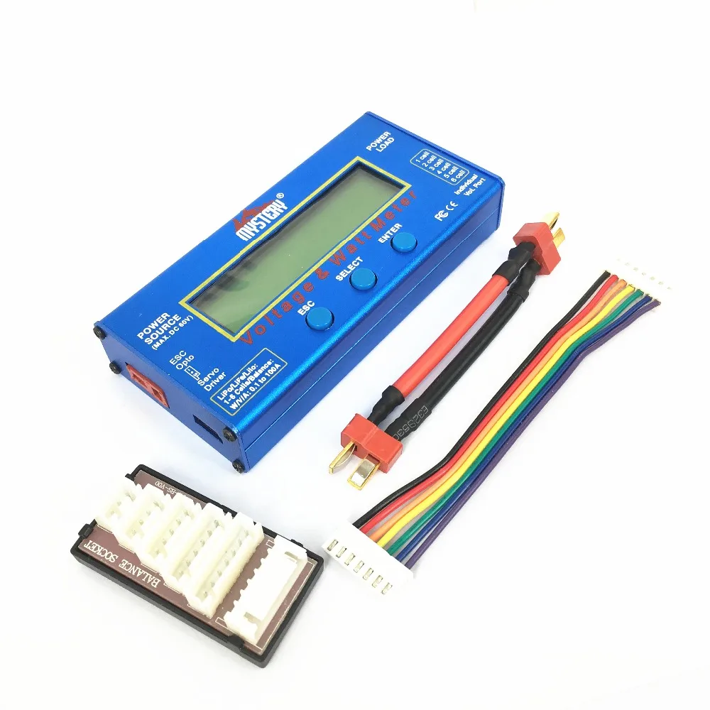 

Mystery TWO-Meter Battery Checker Program Self-Balancing Program Watt Meter Program
