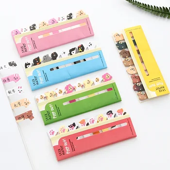 

Cute Kawaii Cartoon Animals Cat Panda Memo Pad Sticky Notes Memo Notebook Stationery Note Paper Stickers School Supplies BLT92