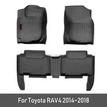 Новинка, TPE, Заказные автомобильные коврики для Toyota RAV4, накладки для ног, Автомобильный Ковер, Стайлинг RAV 4, аксессуары
