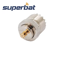 Разъем Superbat MCX Штекер для UHF розеточный переходник прямой