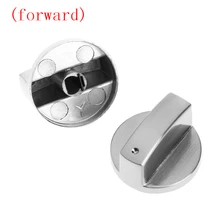 Universal Metal Gas Stove Knobs Cooker Oven Hob Kitchen Switch Control Metal 6Pc