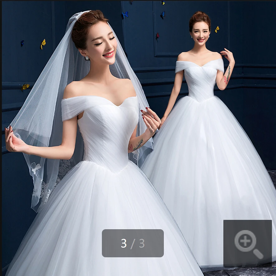2015 fashion a line off the shoulder pleated wedding dresses v neckline formal tube real picture wedding gowns hot sale