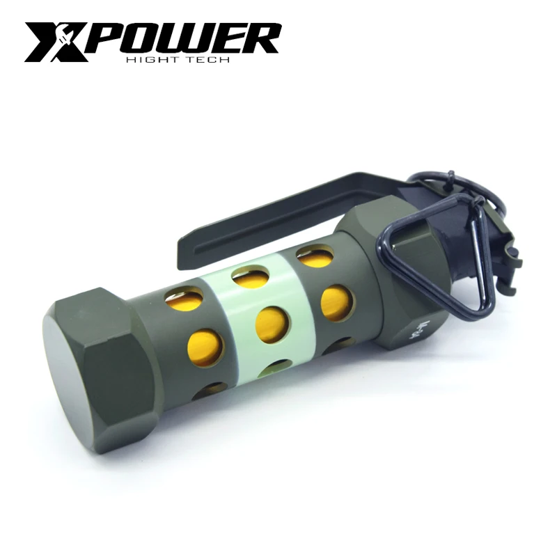 XP XPOWER M84 flashbomb 1:1 бутик Модель AEG игрушки Металл Зеленый