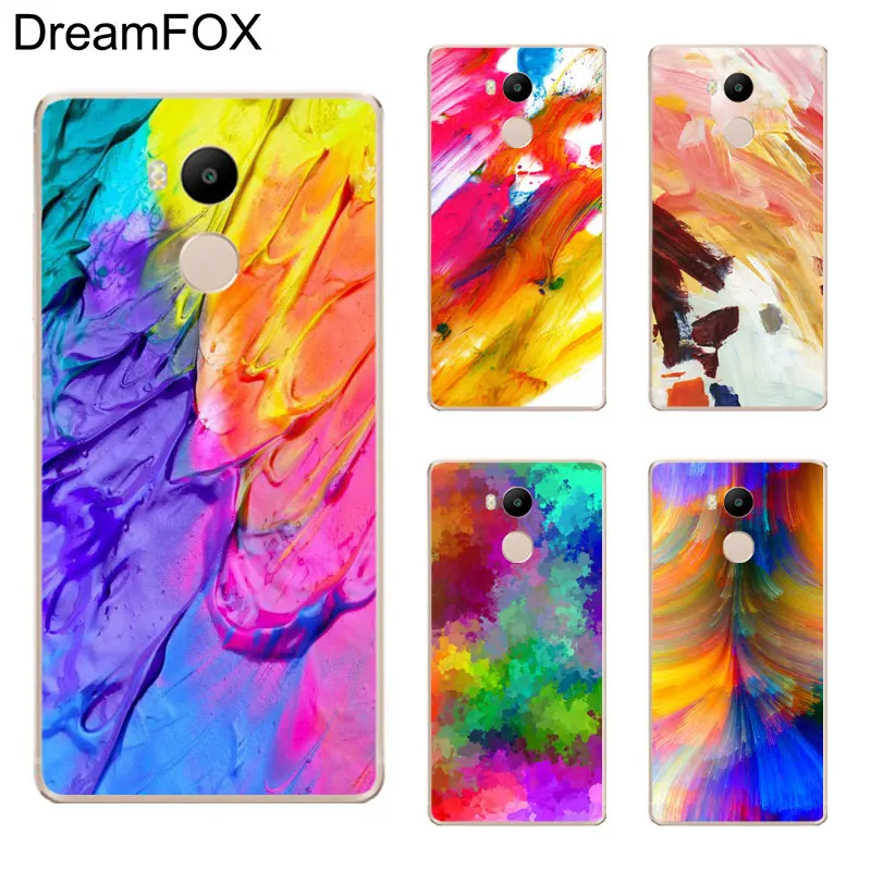 DREAMFOX K121 жидкости цвет мягкой ТПУ силиконовый чехол для Xiaomi Redmi Note 3 4 5 плюс S 4A 4X 5A Pro