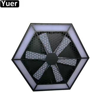 Best Hight Kwaliteit Dj Apparatuur 200W Led Rgb 3IN1 Fan Effect Led Podium Muziek Licht Club Disco Party Bar led Lamp Nachtlampje