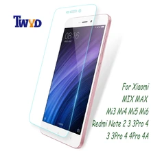 Ultra-Thin Premium Tempered Glass for Xiaomi Redmi 6A 5A Note 4X 3 Pro Mi6 5 Screen Protector Film 3S 4A
