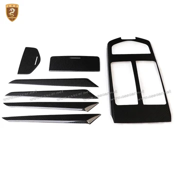 

Full Carbon Fiber Dashboard Trim For Maserati Ghibli 2017 2018 Central Control Door Inner Accessories High Configuration