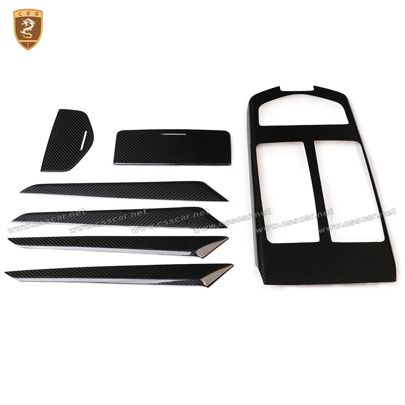 Full Carbon Fiber Dashboard Trim For Maserati Ghibli 2017 2018 Central Control Door Inner Accessories High Configuration Full Carbon Fiber Dashboard Trim For Maserati Ghibli 2017 2018 Central Control Door Inner Accessories High Configuration