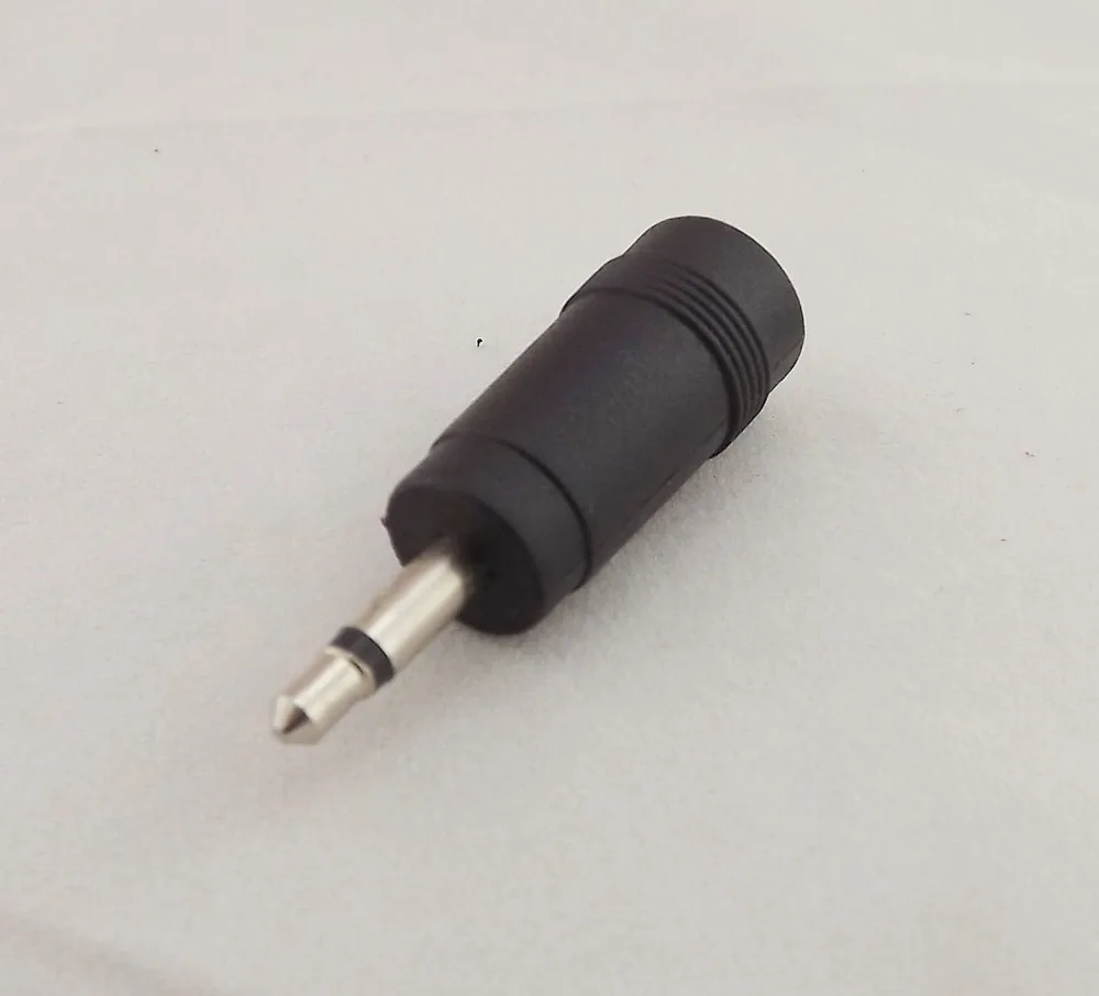 

2pcs DC Power 3.5mm Mono Male To 5.5x 2.1mm Female Socket Adapter Connector Converter
